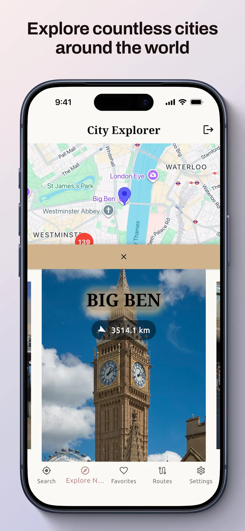 CityExplorer App screenshot 3