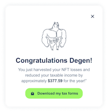 NFT Loss Harvestooor gallery image