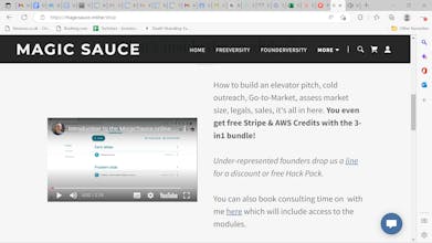 MagicSauce Startup Learning Modules gallery image