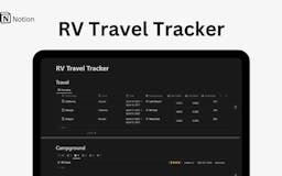 Notion RV Travel Tracker media 2