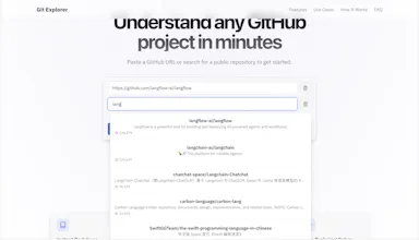 Git Explorer : Instant answers from code gallery image
