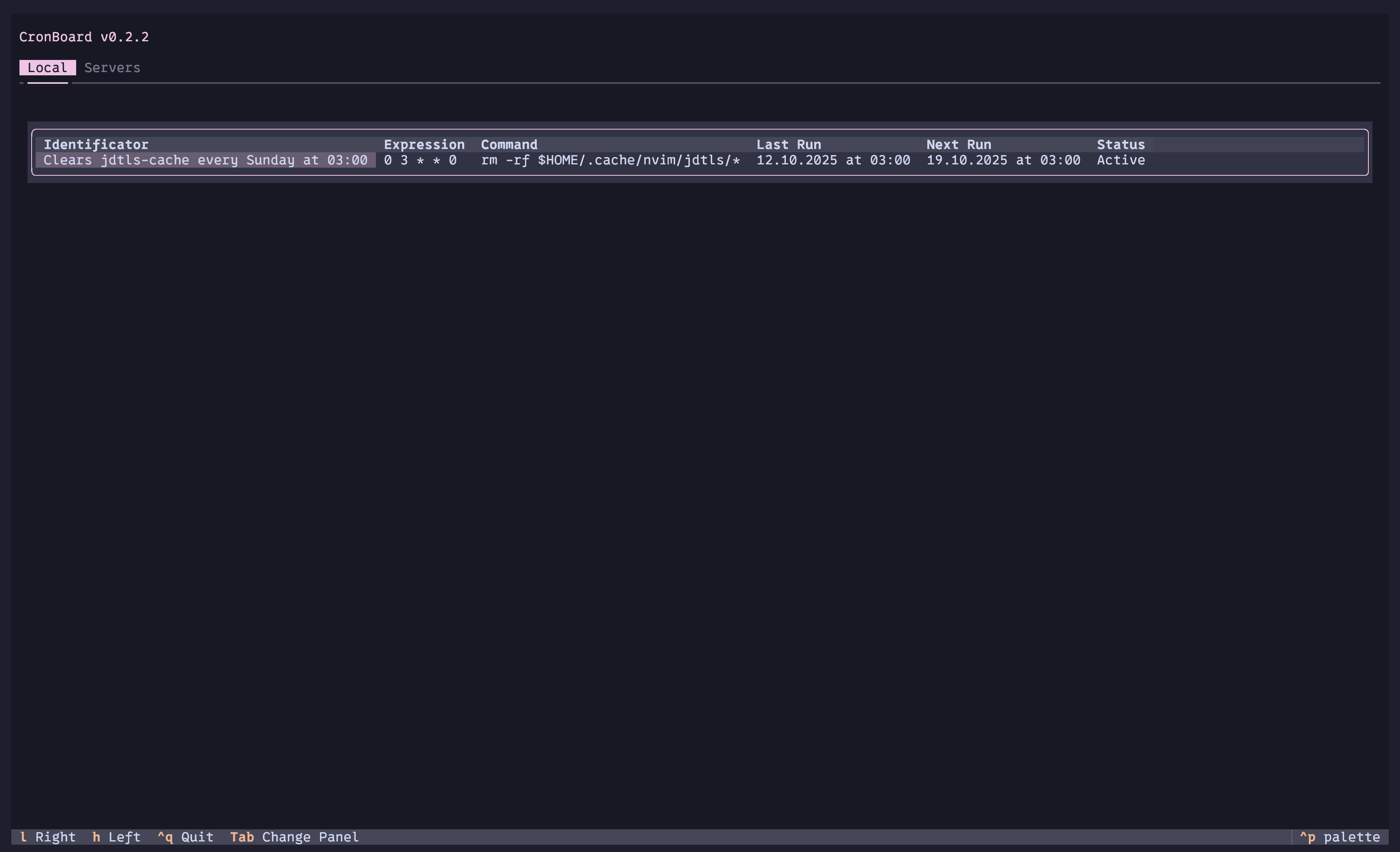 Cronboard gallery image