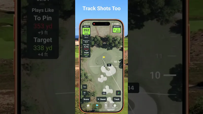 Vantage - Golf GPS screenshot 1 (video preview)