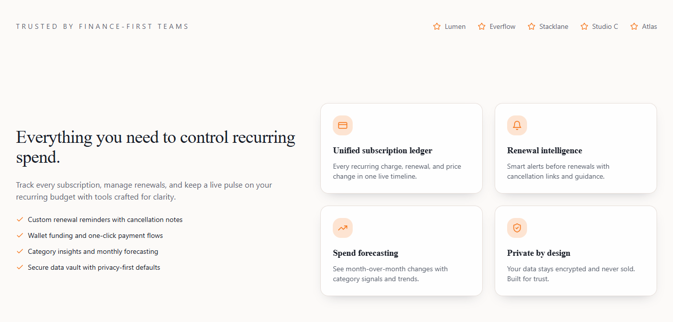 Paymon - Screenshot 2 showing product features and functionality