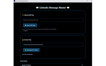LinkedIn Message Master AI Extension gallery image