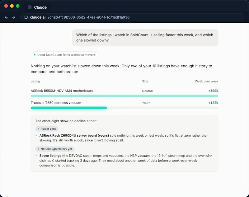 SoldCount screenshot 4