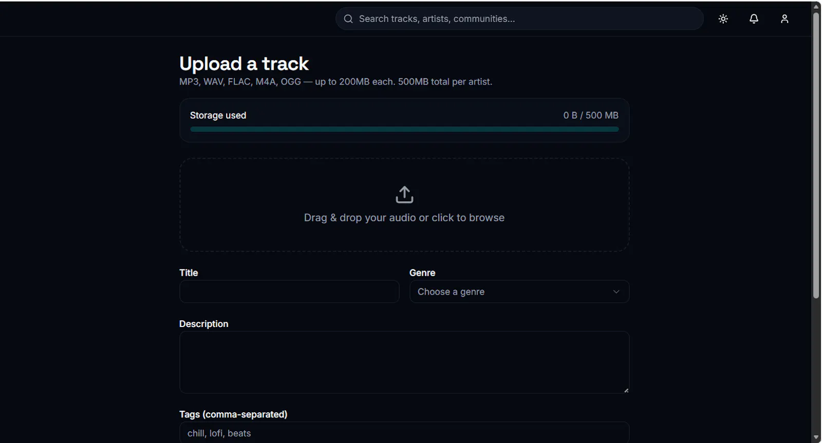 Lumifonic — Free music streaming  screenshot 3