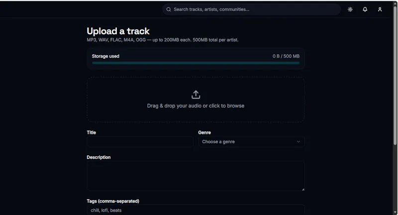 Lumifonic — Free music streaming  screenshot 3
