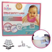TruBabe cabinet locks child proof gallery image