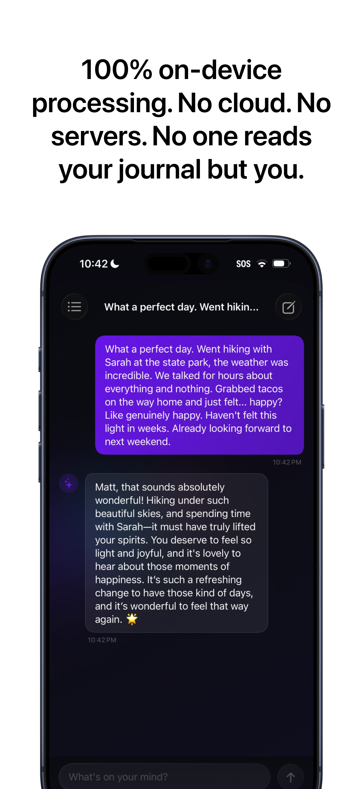Thought Mirror AI Mind Model  gallery image