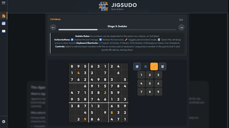 Jigsudo screenshot 4