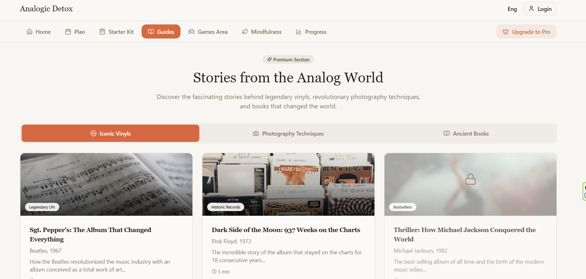Analogic Detox - Screenshot 4 showing product features and functionality