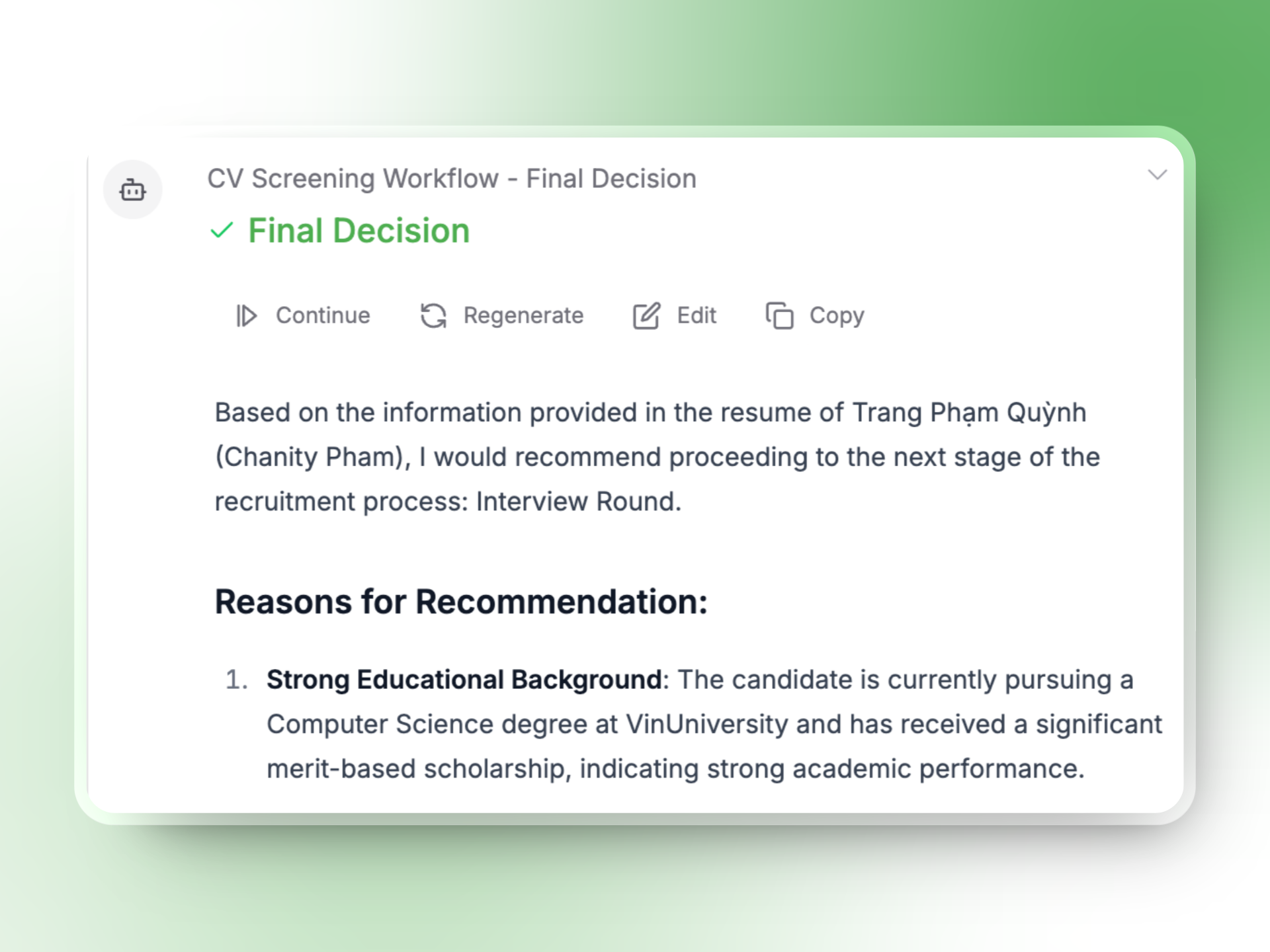CV Screener - ACE Ihre Jobsuche mit unserem AI -CV -Rezensent Medien 4