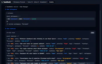 TaskShell 畫廊圖片