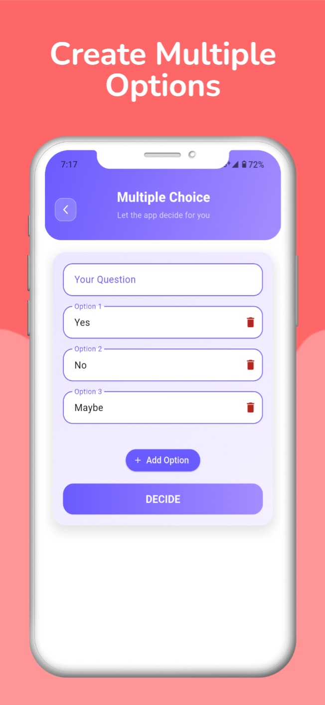 Let It Decide – Fun Decision Maker App - Screenshot 4 showing product features and functionality