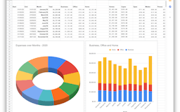Vyay - Expense Tracker (Google Sheets) media 1