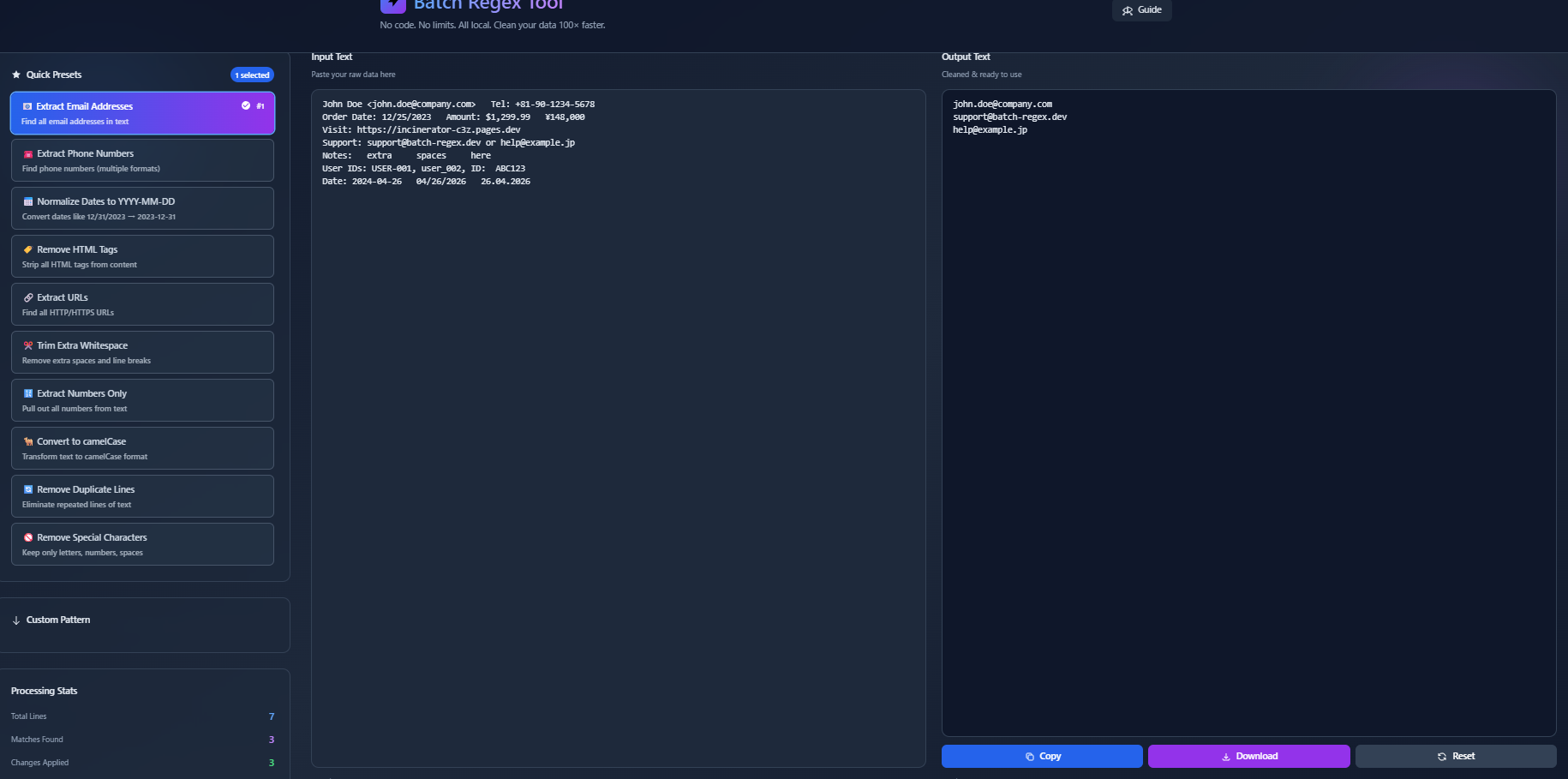 Batch Regex Cleaner gallery image