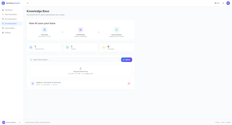Verbalizy Studio screenshot 2