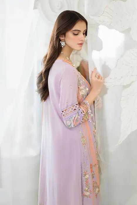 Media Lawn Spring Wednesday v1 2023 - Pakistan Suit, Saman Rumput, Koleksi Musim Panas, Muzlin Lawn 4