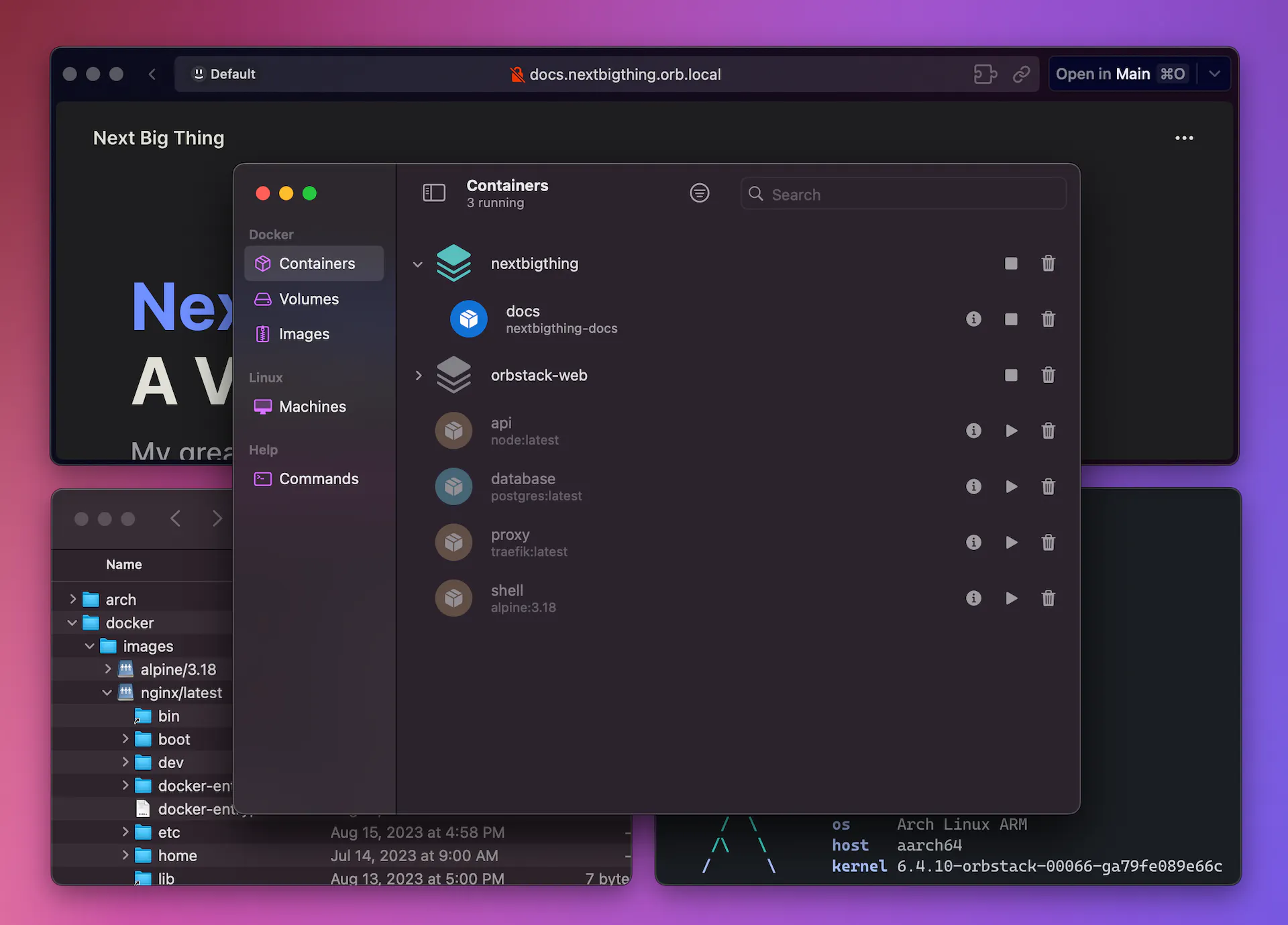 OrbStack: Fast, light, simple Docker & Linux on macOS | Product Hunt