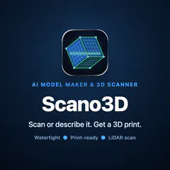 Scan or describe it. Get a 3D print logo