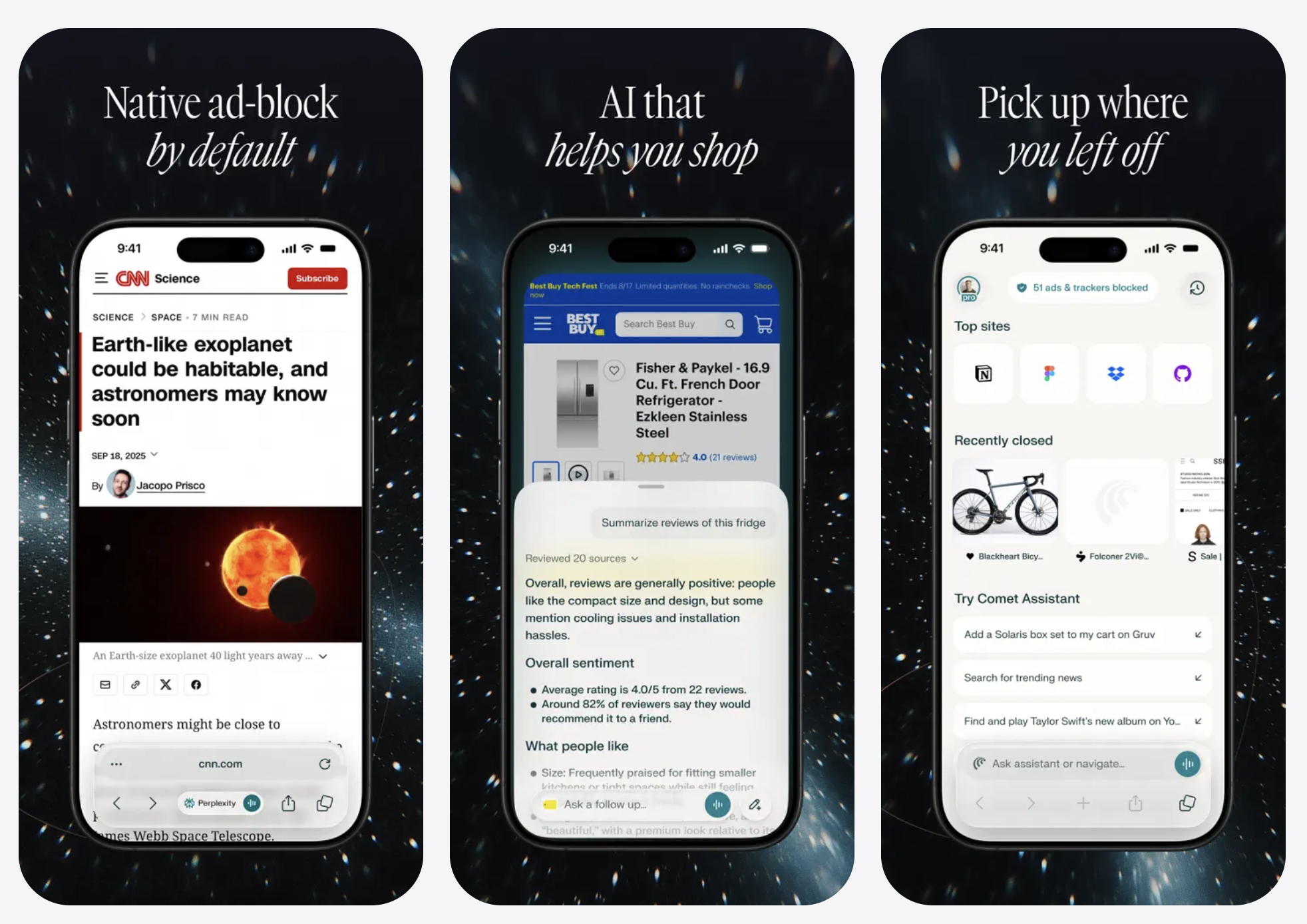 Comet for iOS gallery image