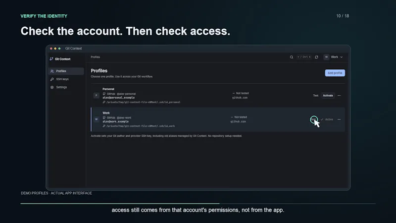 Git Context screenshot 8