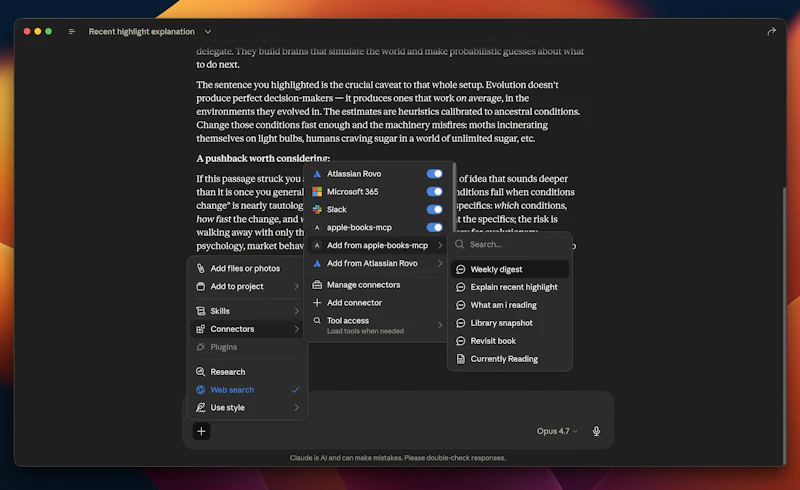 Apple Books MCP screenshot 4