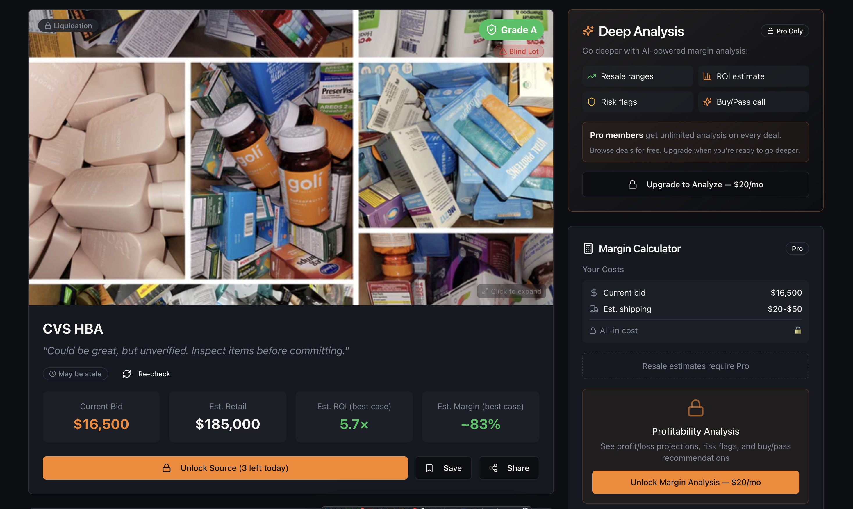 LotFilter - Screenshot 3 showing product features and functionality