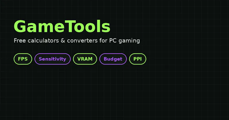 GameTools screenshot 1