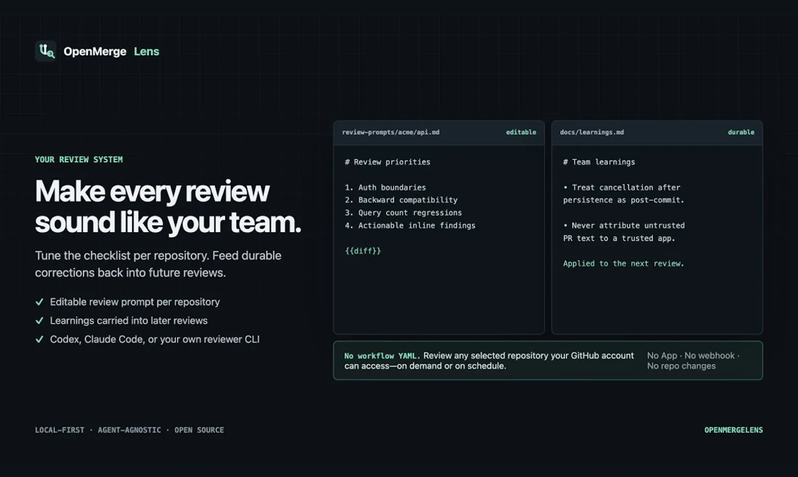 OpenMergeLens screenshot 5