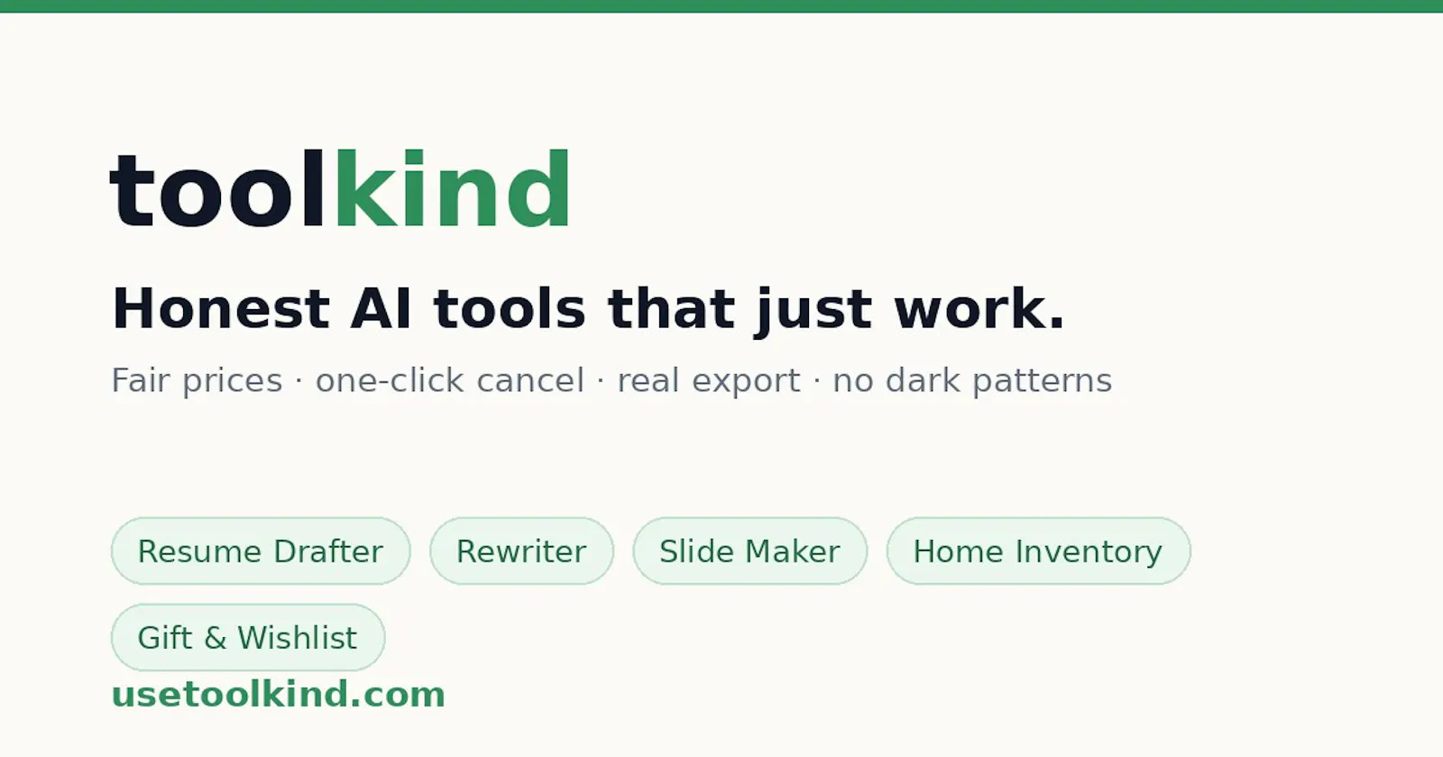Toolkind screenshot 1