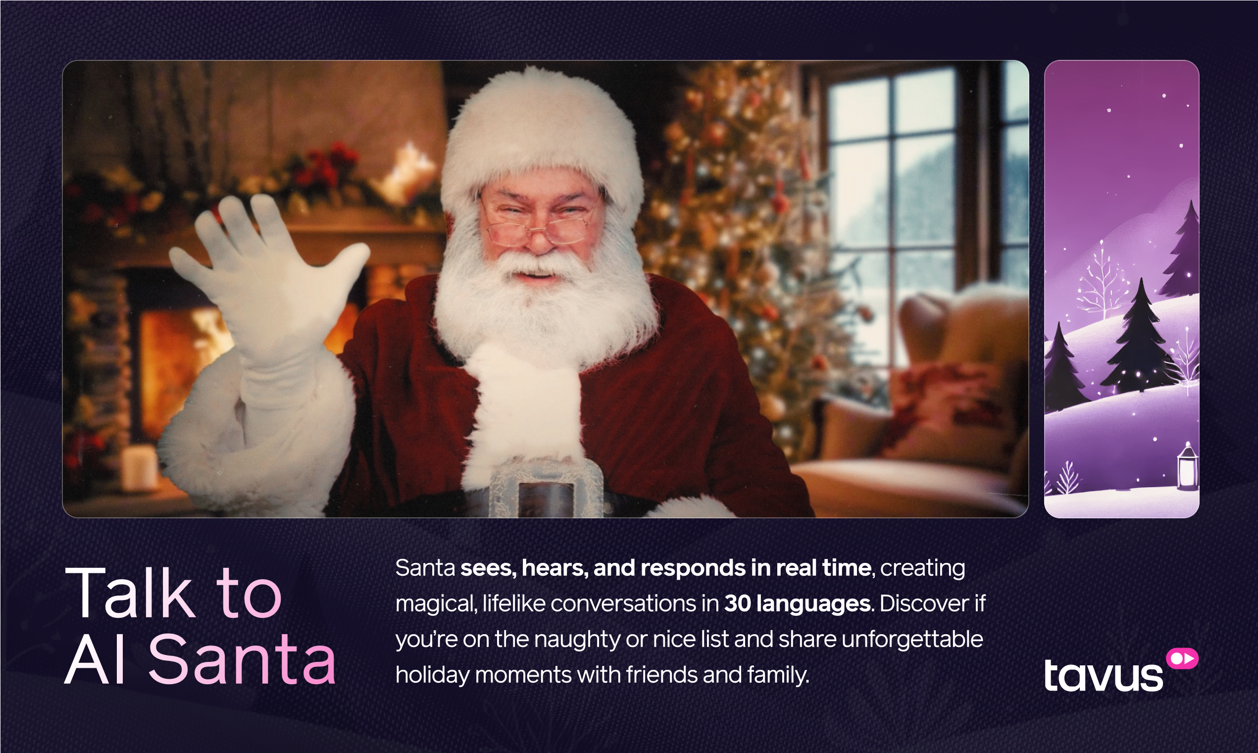 AI Santa Yours - Видеочат с Сантой, где угодно в любое время медиа 2
