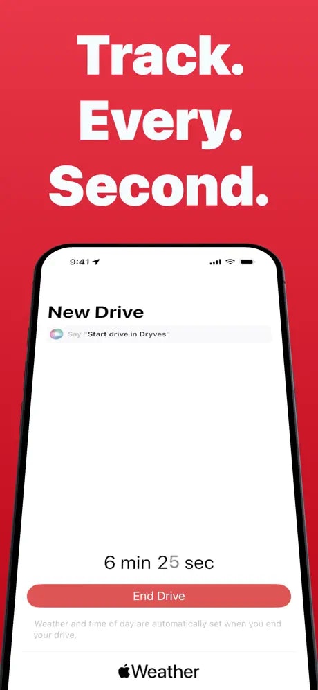 Dryves - Smart Driving Logger - Main product screenshot demonstrating key features and user interface