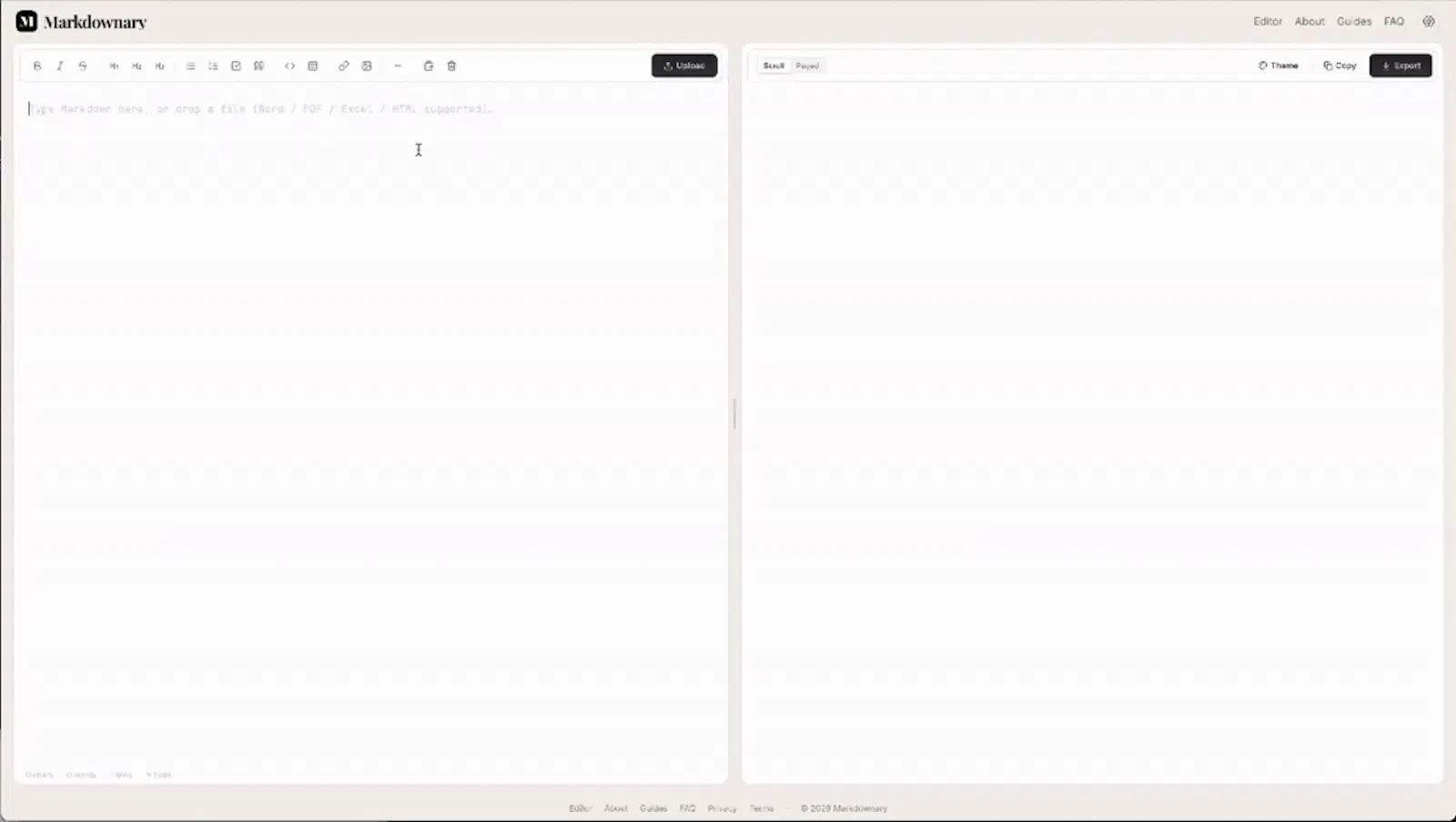 Markdownary screenshot 1 (video preview)