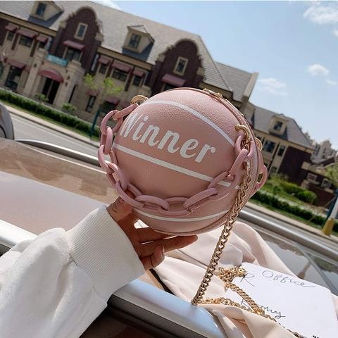 Basketball-shaped Purse For Women gallery image