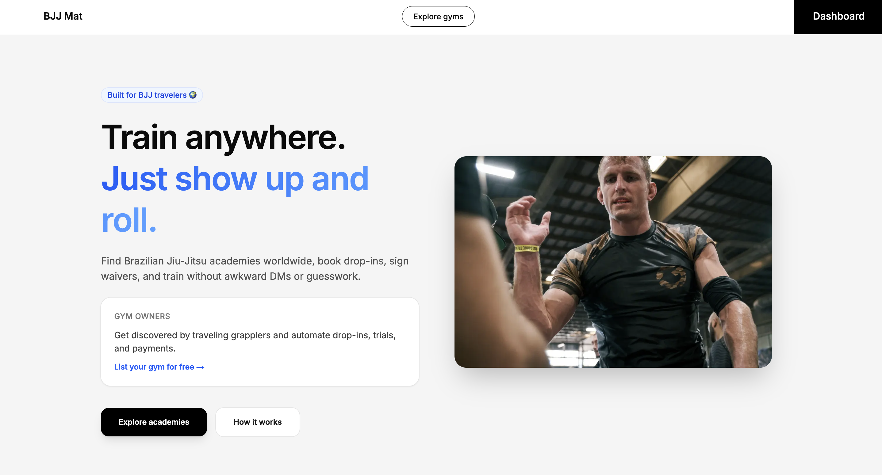 BJJ Mat - Screenshot 3 showing product features and functionality