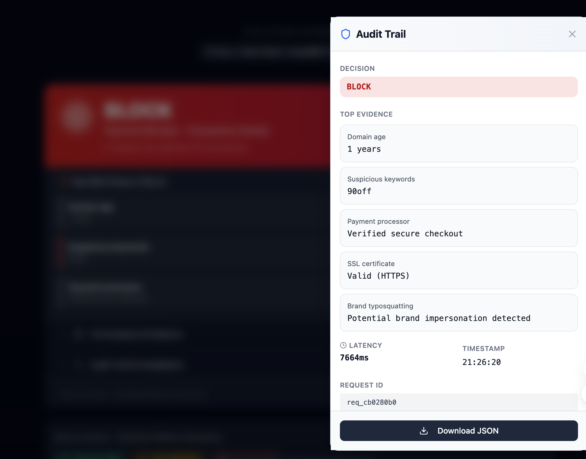 Andon — Trust Gate for AI Agents gallery image