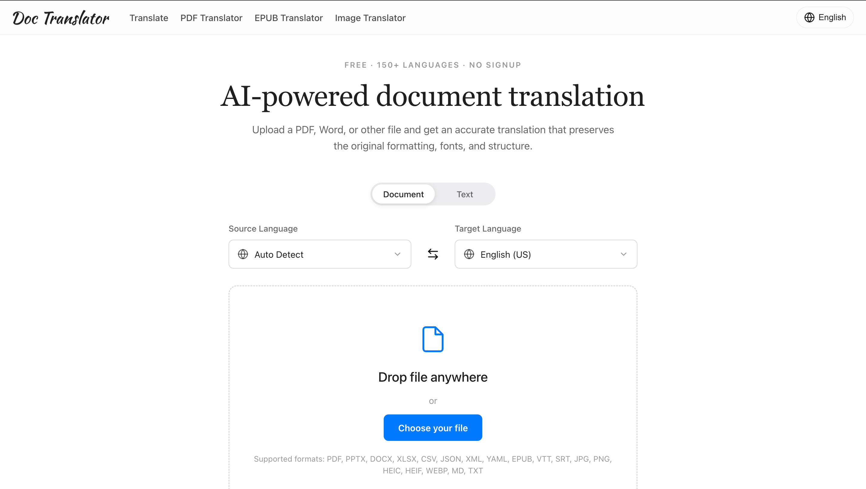 Doc Translator gallery image
