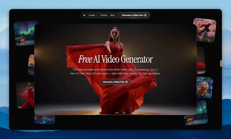 FreeVideoGenerator screenshot 1