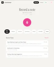 noteskeepr gallery image