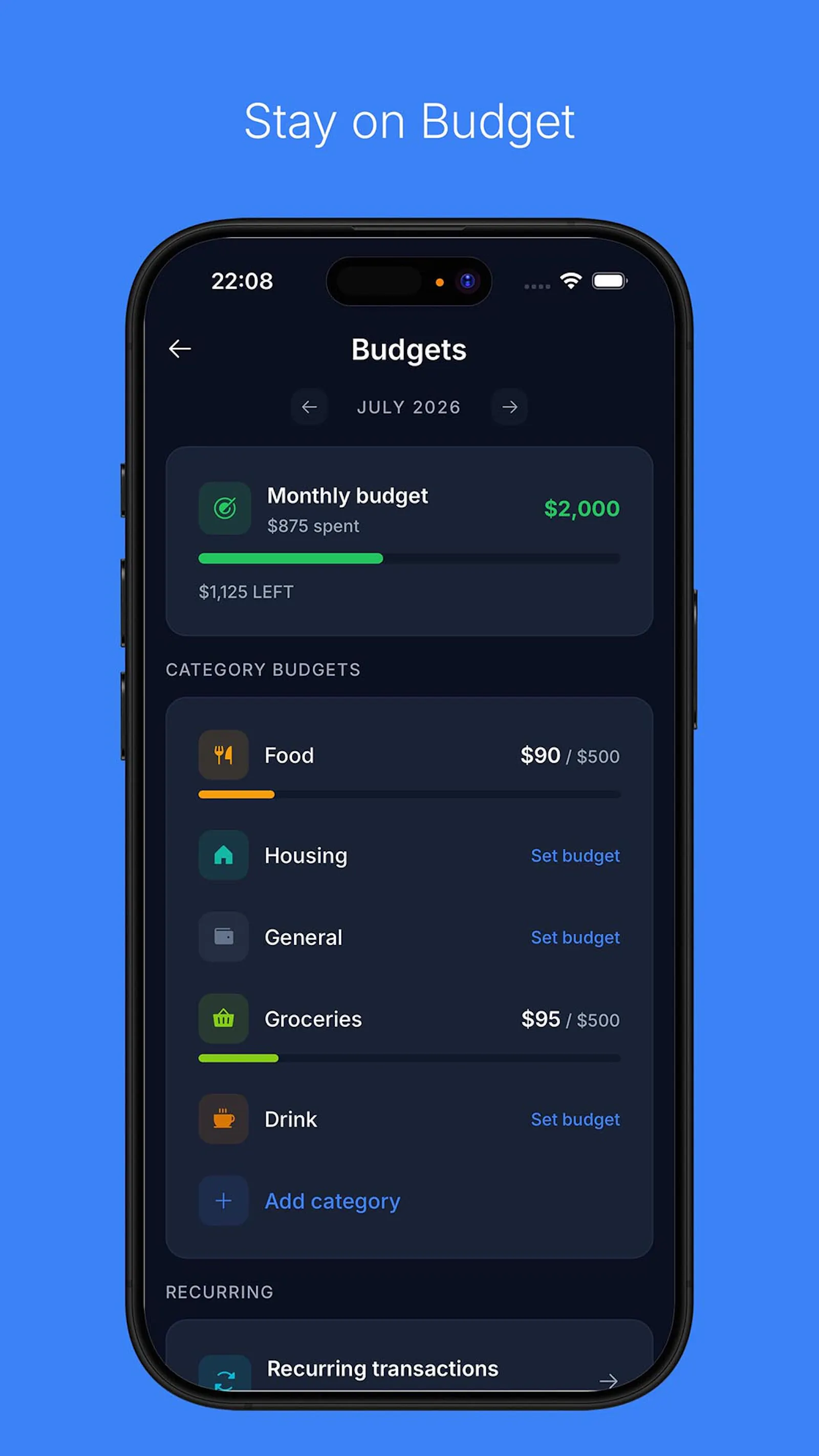 Fincend: Expense Tracker screenshot 5