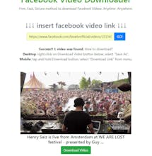 Facebook Video Downloader gallery image