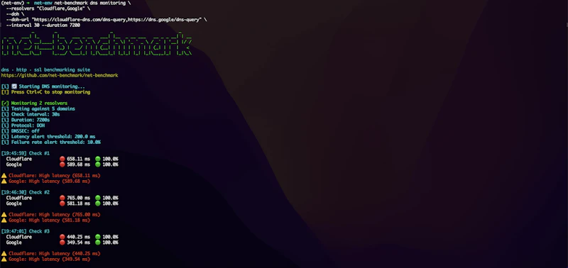 net-benchmark screenshot 4