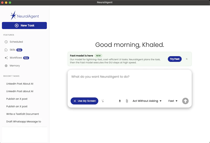 NeuralAgent 3.0 screenshot 3