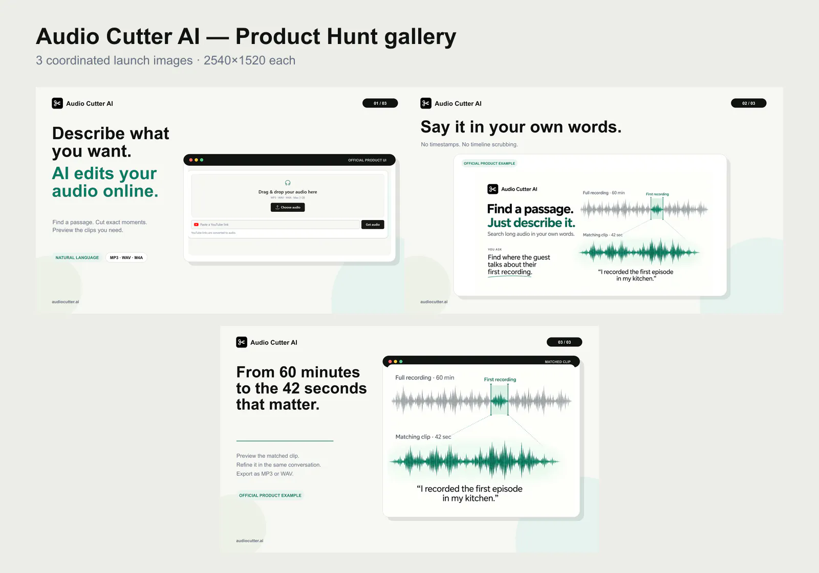 Audio Cutter AI screenshot 2