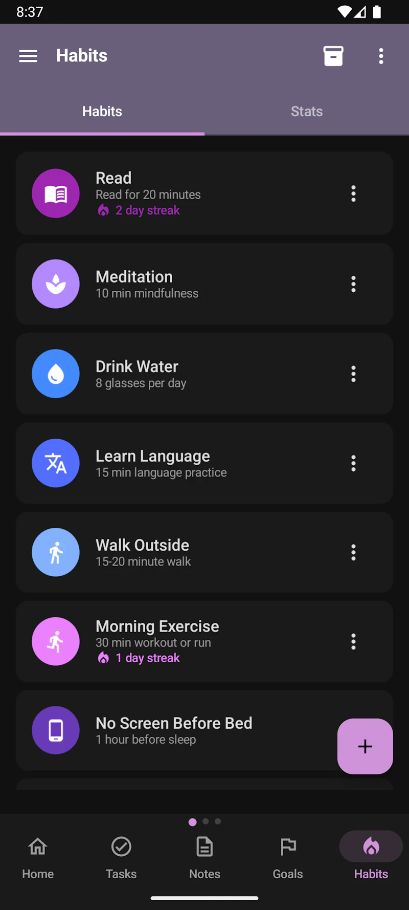 LifeNotes: Gamify Your Habits screenshot 6