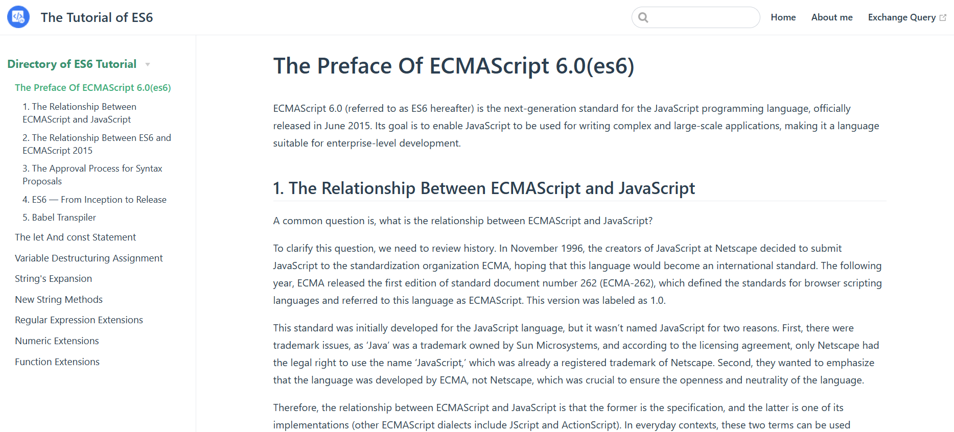 Media Hướng dẫn của ES6 (Ecmascript) 2