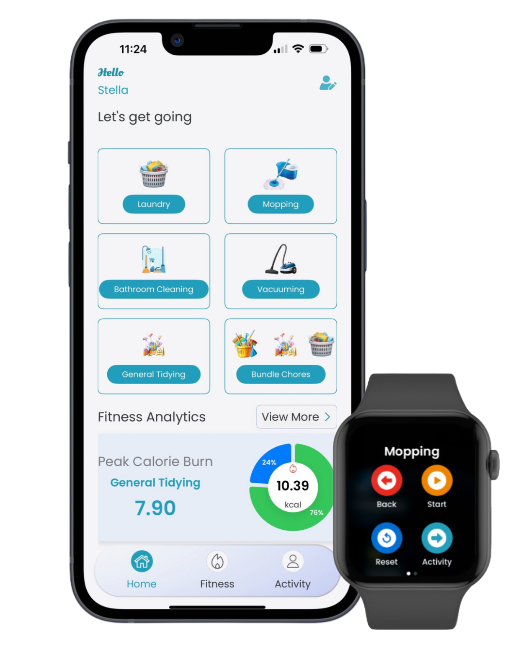 ChoreFit — Fitness from Housework