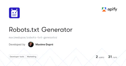 Robots.txt Generator gallery image